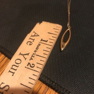 14 karat solid gold necklace